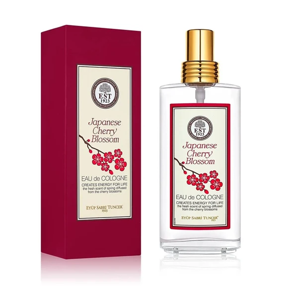 EST JAPON KİRAZI ÇİÇEĞİ EAU DE KOLONYA 150 ML CAM ŞİŞE ürün görseli 1