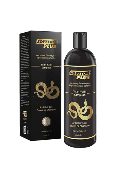SOFTTO PLUS YILAN YAĞLI ŞAMPUAN 400 ML ürün görseli 1