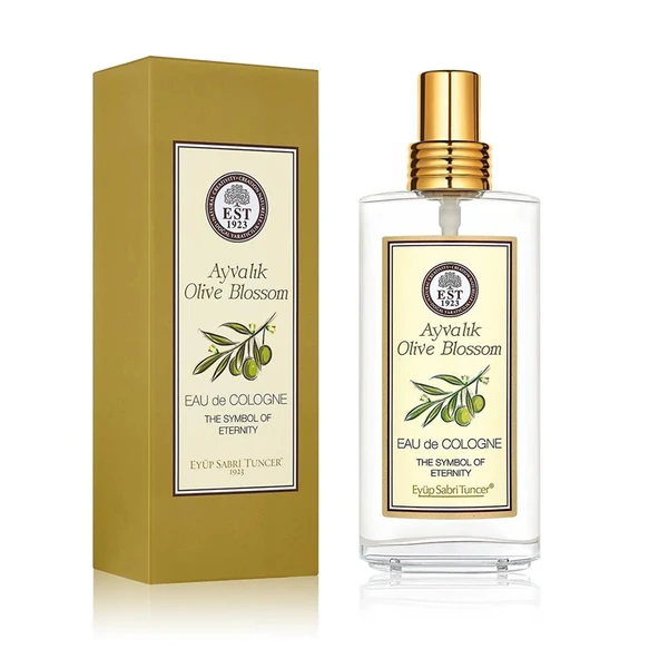 EST AYVALIK ZEYTİN ÇİÇEĞİ EAU DE KOLONYA 150 ML CAM ürün görseli 1