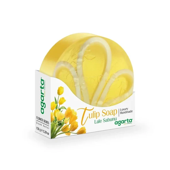 AGARTA DOĞAL ÇİÇEK BAHÇESİ SABUNU LALE 150 GR ürün görseli 1