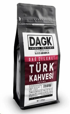 DAGK DAĞ ÇİLEKLİ TÜRK KAHVESİ 200 GR ürün görseli 1
