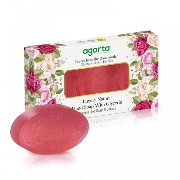AGARTA DOĞAL EL SABUNU GÜL BAHÇESİ 3X100 GR ürün görseli 1
