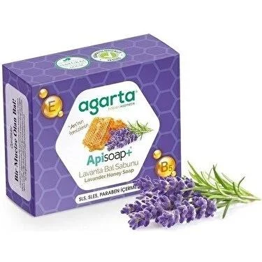 AGARTADOĞAL APISOAP LAVANTA BAL SABUN 125 GR ürün görseli 1