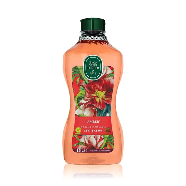 EST ZEYTİNYAĞLI SIVI SABUN AMBER 1,5 L PET ŞİŞE ürün görseli 1