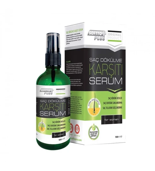 SOFTTO PLUS SAÇ DÖKÜLME KARŞITI SERUM BAYAN 100 ML ürün görseli 1