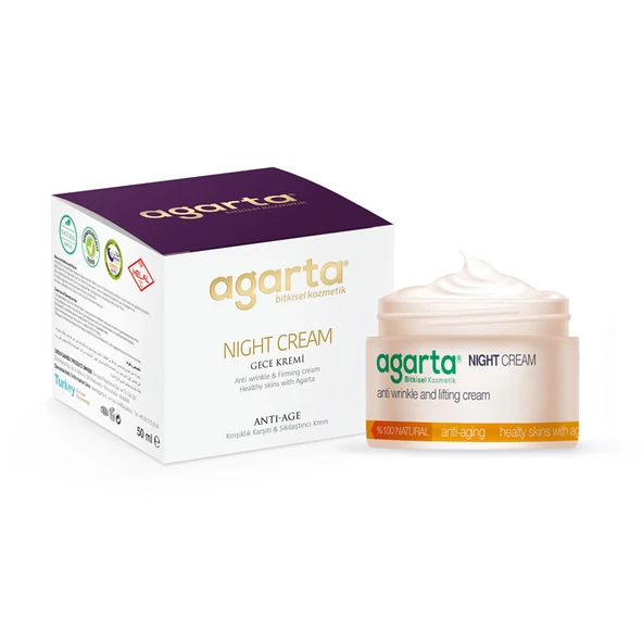 AGARTA DOĞAL GECE KREMİ 50 ML. ürün görseli 1