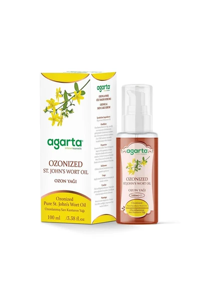 AGARTA DOĞAL OZONLU SARI KANTARON YAĞI 100 ML ürün görseli 1