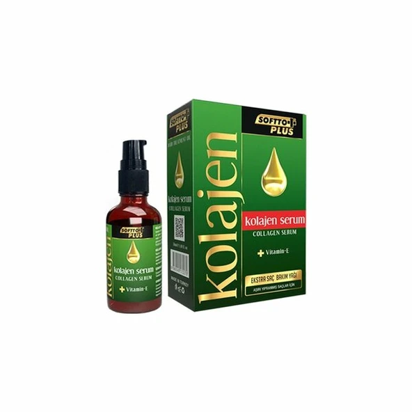 SOFTTO PLUS KOLAJEN SAÇ BAKIM SERUMU 50 ML ürün görseli 1
