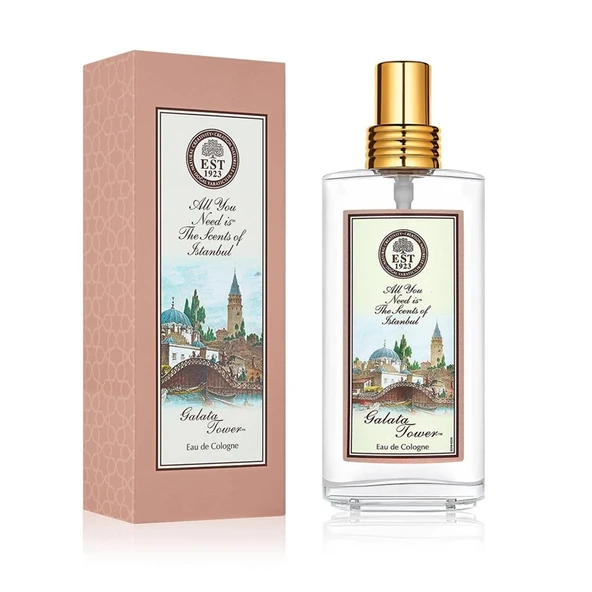 EST GALATA TOWER EAU DE KOLONYA 150 ML CAM ŞİŞE ürün görseli 1