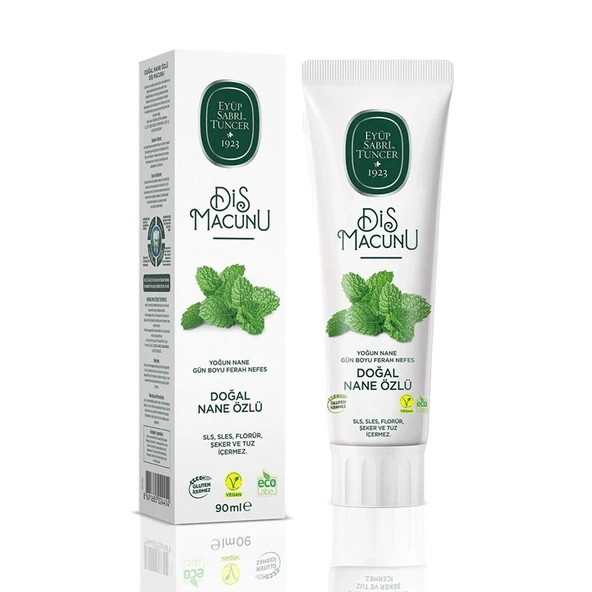 EST DOĞAL NANE ÖZLÜ DİŞ MACUNU 90 ML ürün görseli 1