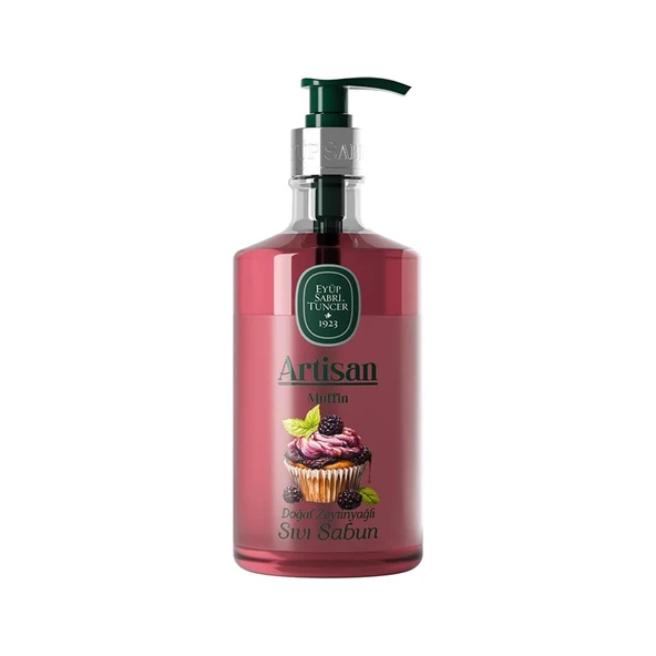 EST ARTISAN ZEYTİNYAĞLI SIVI SABUN MUFFIN 600 ML ürün görseli 1
