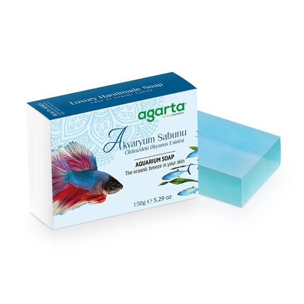 AGARTA DOĞAL EL YAPIMI AKVARYUM SABUNU 150 GR. ürün görseli 1