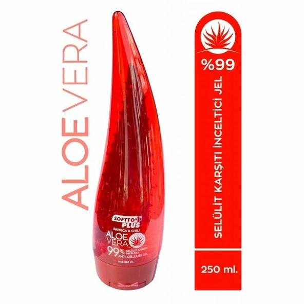 SOFTTO PLUS SELÜLİT KARŞITI ALOE VERA JEL 250 ML ürün görseli 1