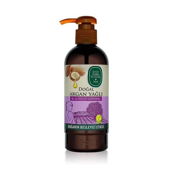 EST DOĞAL ARGAN YAĞLI EL VE VÜCUT LOSYONU 250 ML PET ŞİŞE ürün görseli 1