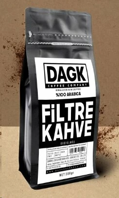 DAGK SADE FİLTRE KAHVE 200 GR ürün görseli 1