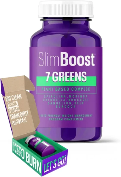 SLİMBOOST 7 GREENS 30 KAPSÜL ürün görseli 1