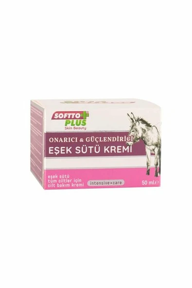 SOFTTO PLUS EŞEK SÜTÜ ÖZLÜ KREM 50 ML ürün görseli 1