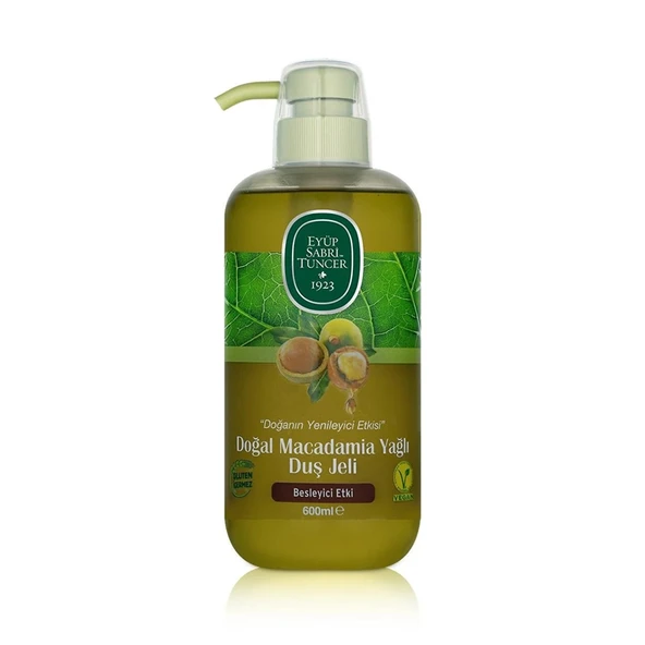 EST DOĞAL MACADAMIA YAĞLI DUŞ JELİ 600 ML PET ŞİŞE ürün görseli 1