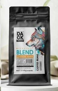 DAGK BLEND NİTELİKLİ ÇEKİRDEK KAHVE 250GR ürün görseli 1