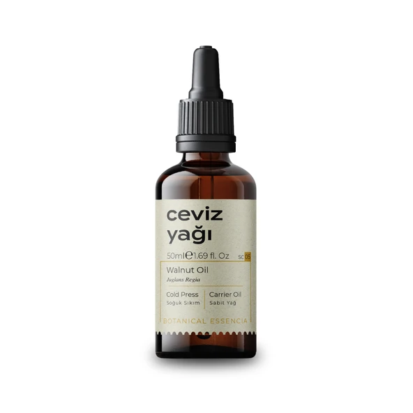 GREENLABEL CEVİZ YAĞI 50 ML. (SOĞUK SIKIM) ürün görseli 1