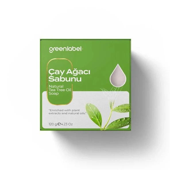 GREENLABEL ÇAY AĞACI SABUN 120 G. ürün görseli 1