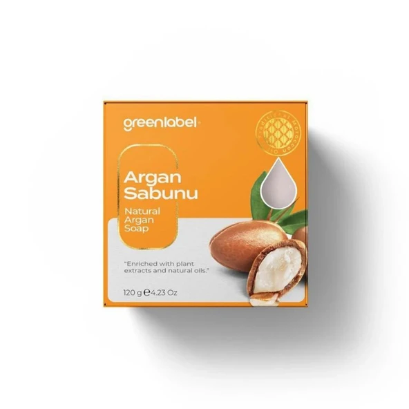 GREENLABEL DOĞAL ARGAN SABUN 120 G. ürün görseli 1