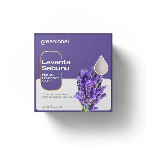 GREENLABEL LAVANTA SABUN 120 G. ürün görseli 1