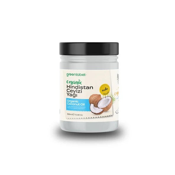 GREENLABEL ORGANİK HİNDİSTAN CEVİZİ YAĞI 300 ML ürün görseli 1