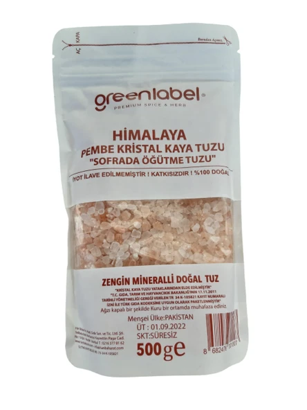 OTSA HİMALAYA TUZU PEMBE İRİ 500G ürün görseli 1