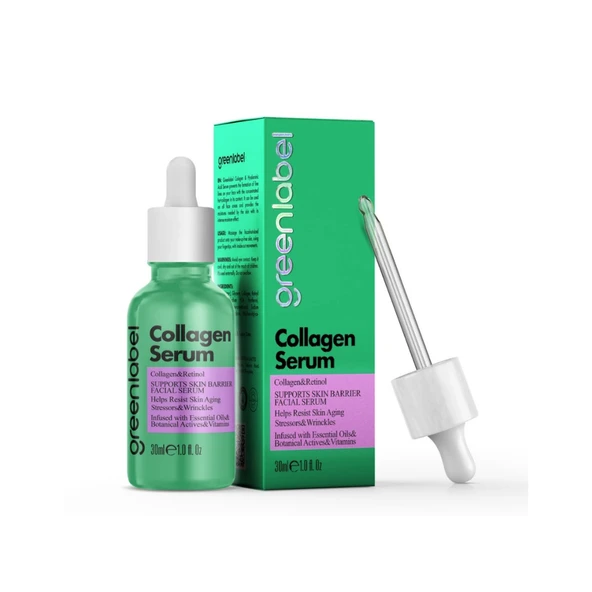 GREENLABEL KOLAJEN PEPTİD & HYALURONİC ACİD SERUM 30 ML. ürün görseli 1