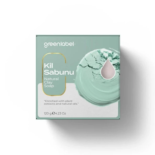 GREENLABEL KİL SABUN 120 G. ürün görseli 1