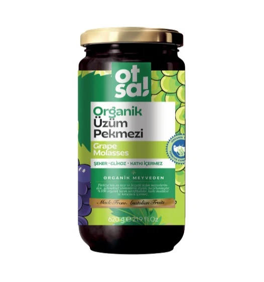 GREEN LABEL ORGANİK ÜZÜM PEKMEZİ 620 G. ürün görseli 1
