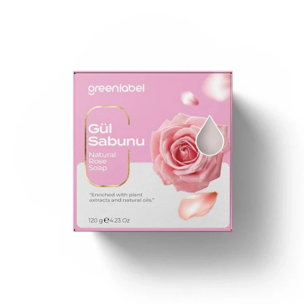 GREENLABEL GÜL SABUN 120 G. ürün görseli 1