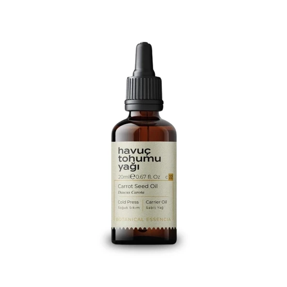 GREENLABEL HAVUÇ TOHUMU YAĞI 20 ML. (SOĞUK SIKIM) ürün görseli 1