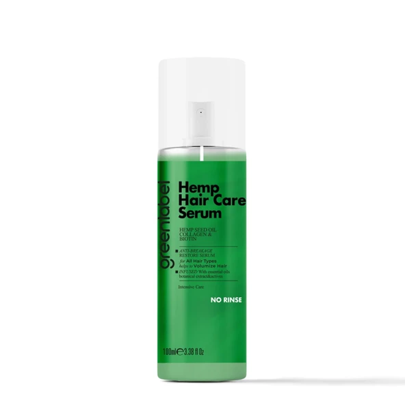 GREENLABEL KENEVİR SAÇ BAKIM SERUMU 100 ML *DURULANMAYAN ürün görseli 1