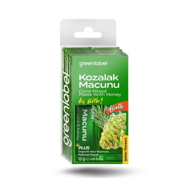 GREEN LABEL KOZALAK MACUNU 12G X 10 STICK ürün görseli 1