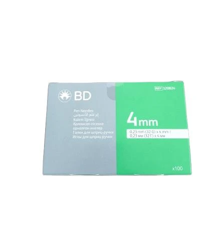 Bd Micro-fine Plus Kalem Iğnesi 0,23mm (32g) X 4mm 100 Adet ürün görseli 1