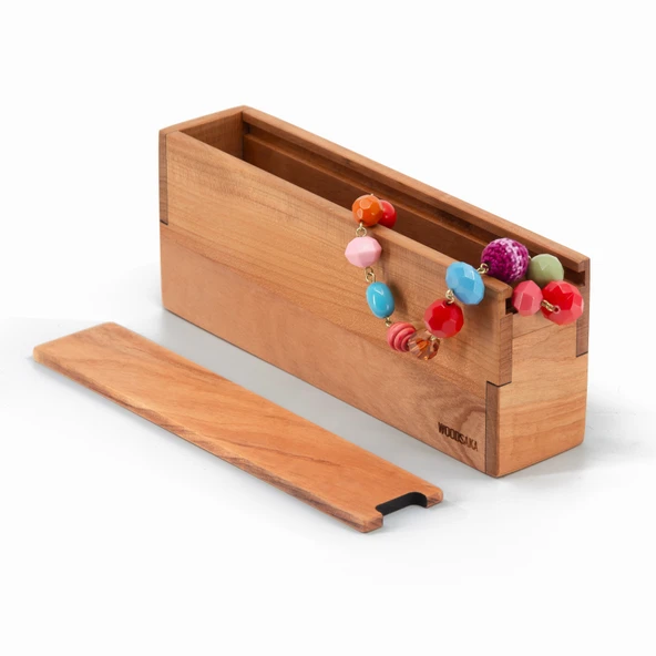 Woodsaka Sürgülü Kapaklı Dikey Kutu ürün görseli 1