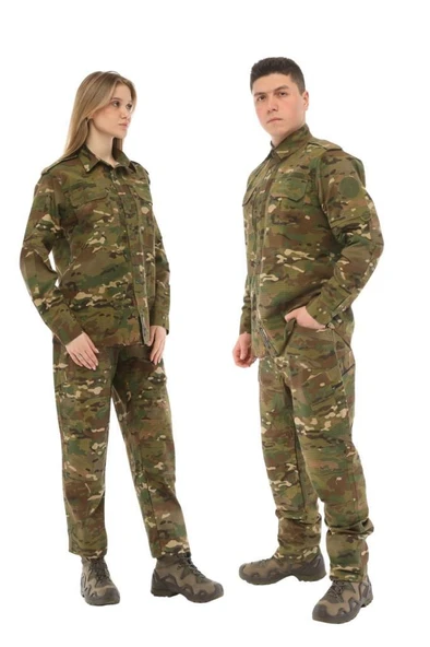 Single Sword Erkek&Kadın Outdoor Taktik Gömlek Pantolon İkili Takım ürün görseli 1