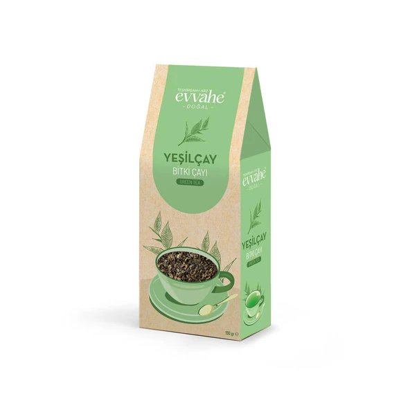 Evvahe Doğal Yeşil Çay (150gr.) ürün görseli 1
