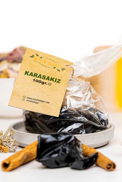 Evvahe Doğal Kara Sakız 100gr. ürün görseli 1
