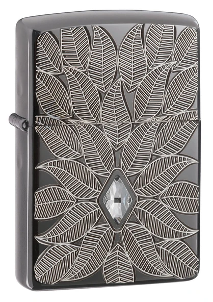 Zippo Carved Leaves Dizayn Armor® Kasa Çakmak ürün görseli 1