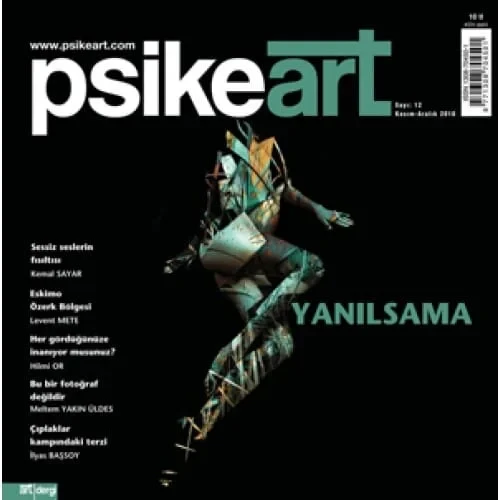 Psikeart Dergi 12.Sayı Kasım-Aralık 2014 - Yanılsama ürün görseli 1