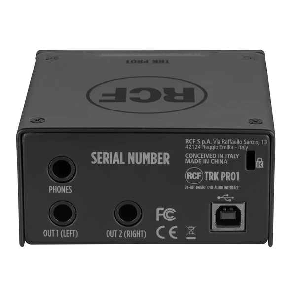 Rcf TRK PRO1 24-BIT 192kHz USB Ses Kartı - Resim 5