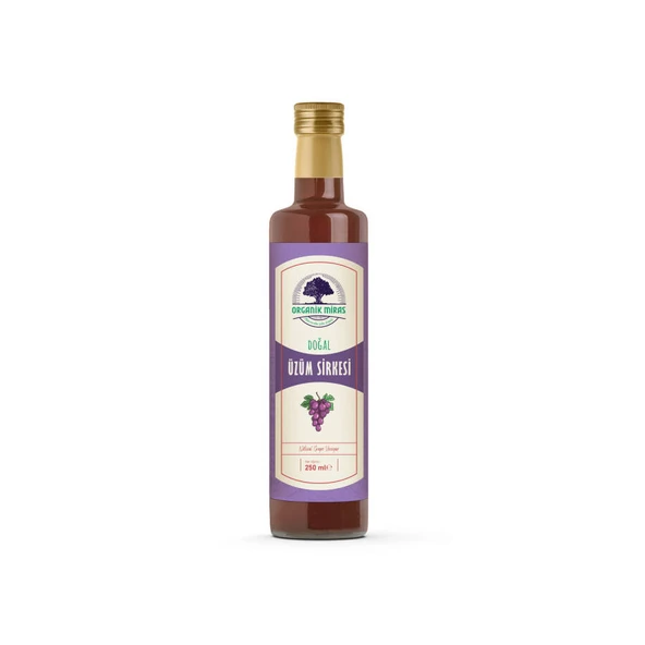Evvahe Doğal Doğal Üzüm Sirkesi (250 Ml) ürün görseli 1