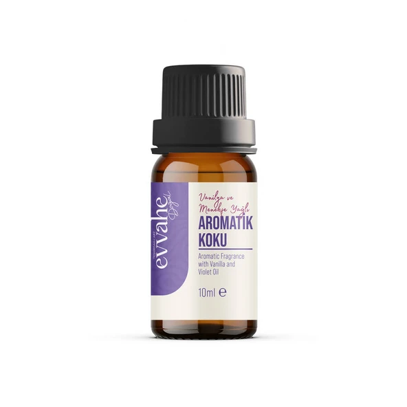 Evvahe Doğal Vanilya ve Menekşe Yağlı Aromatik Koku 10ml ürün görseli 1