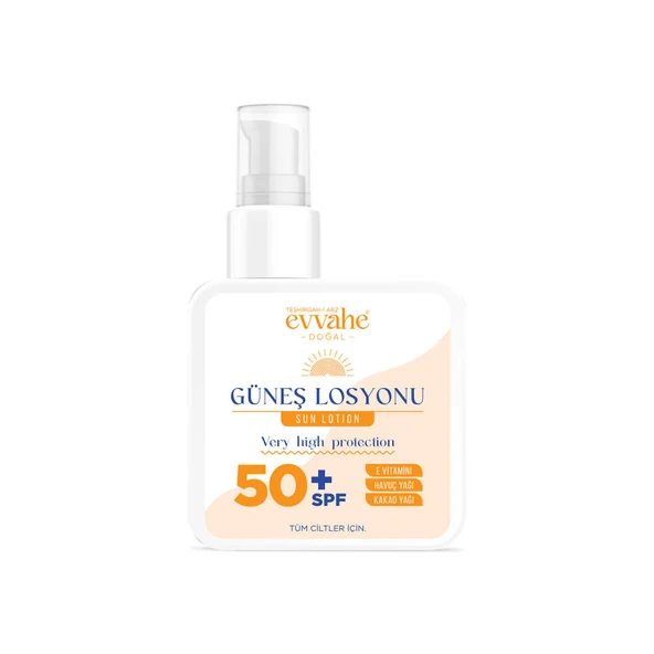Evvahe Doğal Güneş Losyonu 100 ml ürün görseli 1