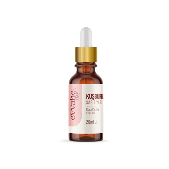 Evvahe Doğal Kuşburnu Yağı 20ml. - Resim 2