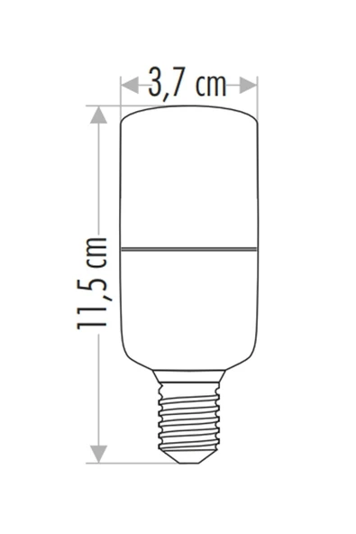 Ct-4092 9w E14 6400k Beyaz Led Ampul ürün görseli 1