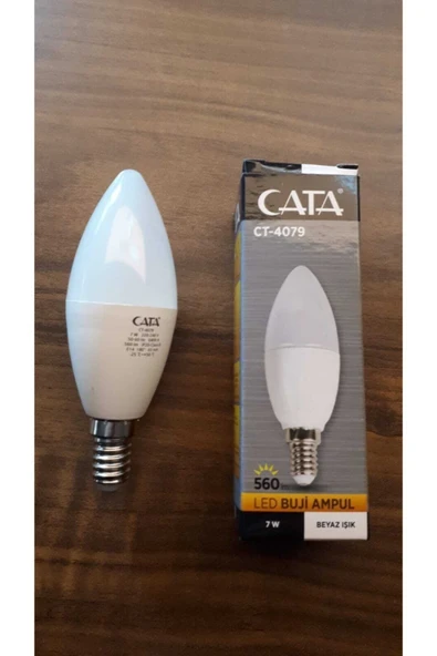 Ct 4079 7w Led Bujı Ampul Beyaz ürün görseli 1